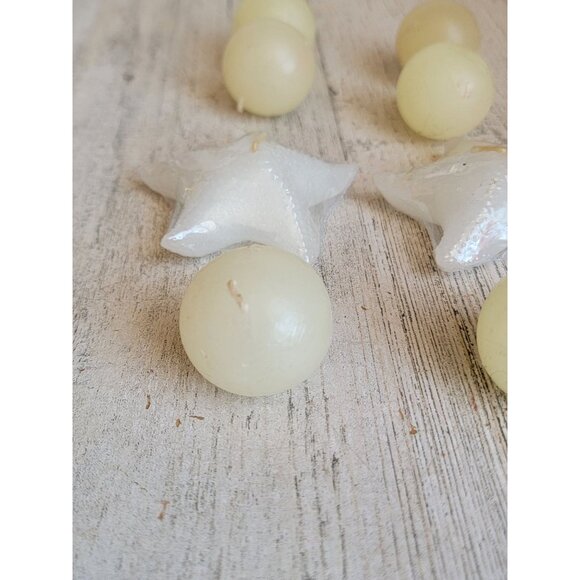 Starfish candle miniature ball home decor beach set - Picture 2 of 6